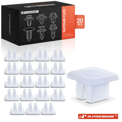 20Pcs License Plate Nut Bracket Clip for Chevy GMC (4755299, 8435)