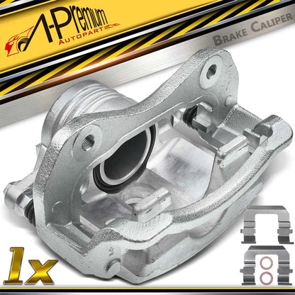 Front Left Disc Brake Caliper w/Bracket for Hyundai Tiburon (2006–2008) - 581802CA00, 581802CA01, 19-B3450
