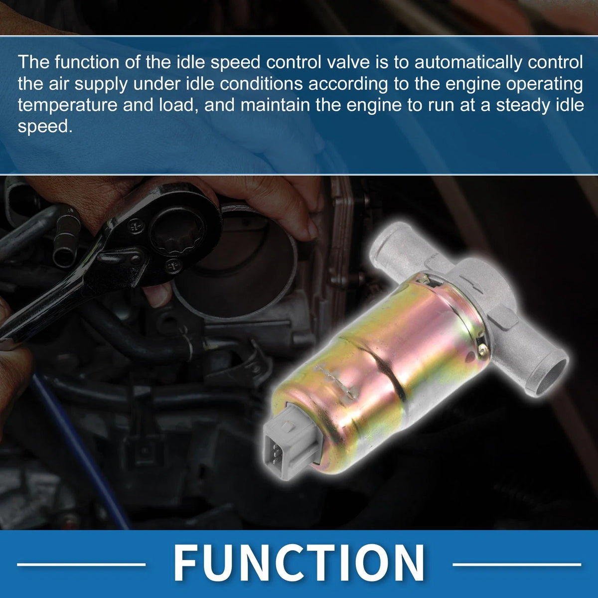 Idle Air Control Valve for Dodge Monaco (1990) No. 0280140501