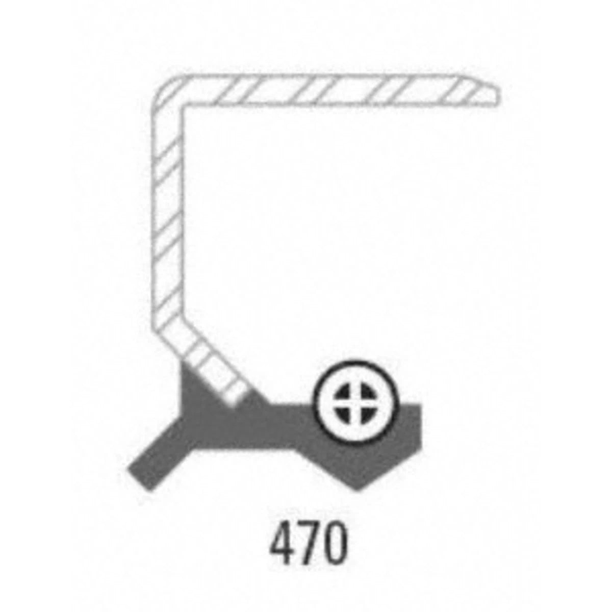 Transmission Seal 473468 for Ford F-250 (1970–1977)