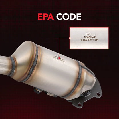 Left Catalytic Converter for Jeep Wrangler 2012–2018 (3.6L)