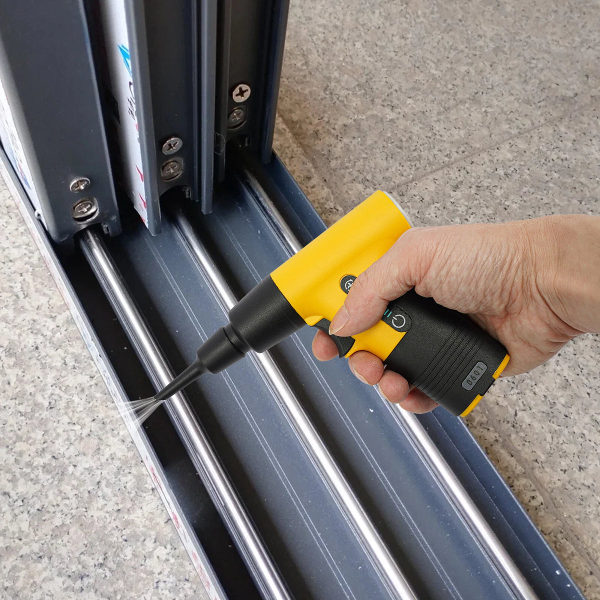 Electric Rechargeable Air Duster for Automotive Cleaning