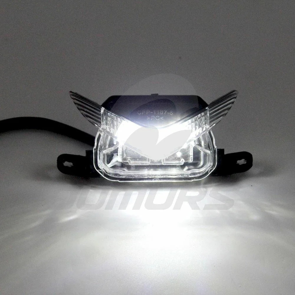 Set of 2 Upper Top Headlight Bulbs for Honda CBR 600RR (2007–2012)