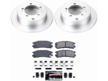 Brake Pad and Rotor Kit for Mitsubishi Eclipse (1994–2005) 19426NVKP