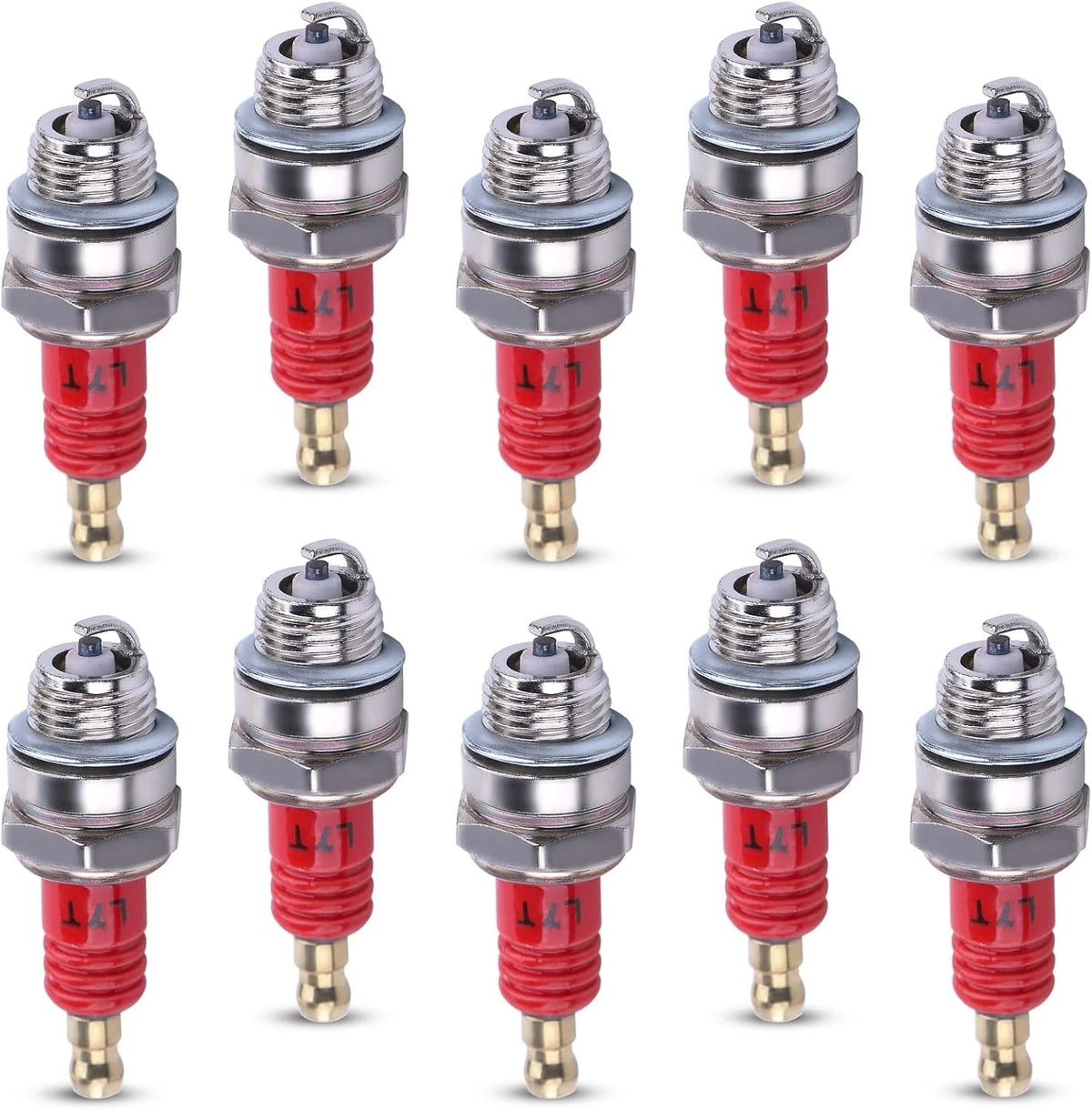 10X Spark Plug for 47CC to 50CC 2-Stroke Engine