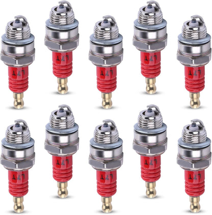 10X Spark Plug for 47CC to 50CC 2-Stroke Engine