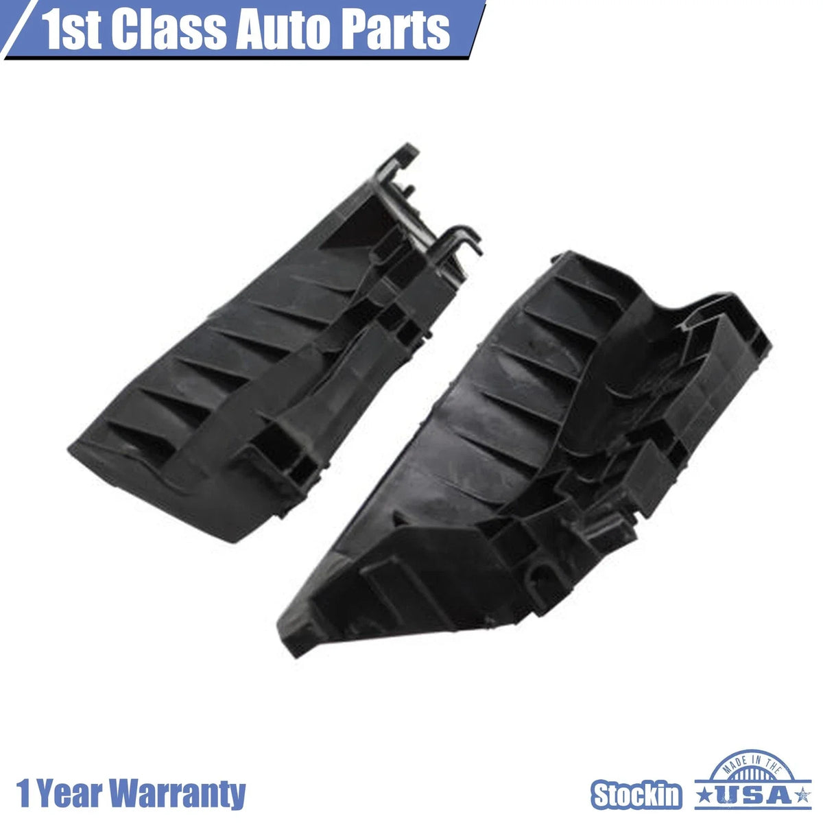 Set of 2 Bumper Cover Support Stiffeners for Infiniti Q50 (2014–2020)