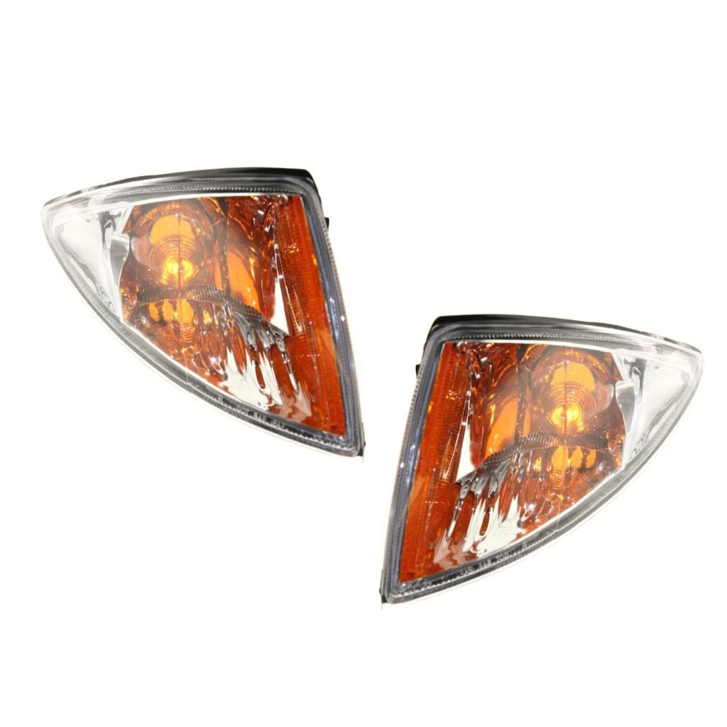 Set of 2 Corner Lights for Chevy Cavalier (2000–2003) CLX-M0-USA-SET-18-5529-01-CL360A70, GM2521179, GM2520179