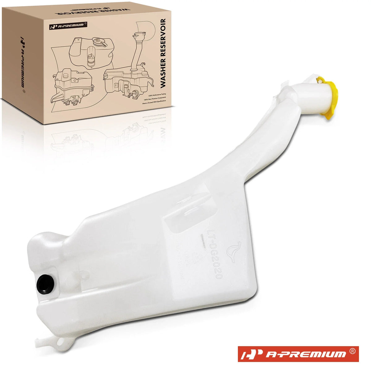 Windshield Washer Fluid Reservoir with Cap for Chrysler Neon (2001–2002)