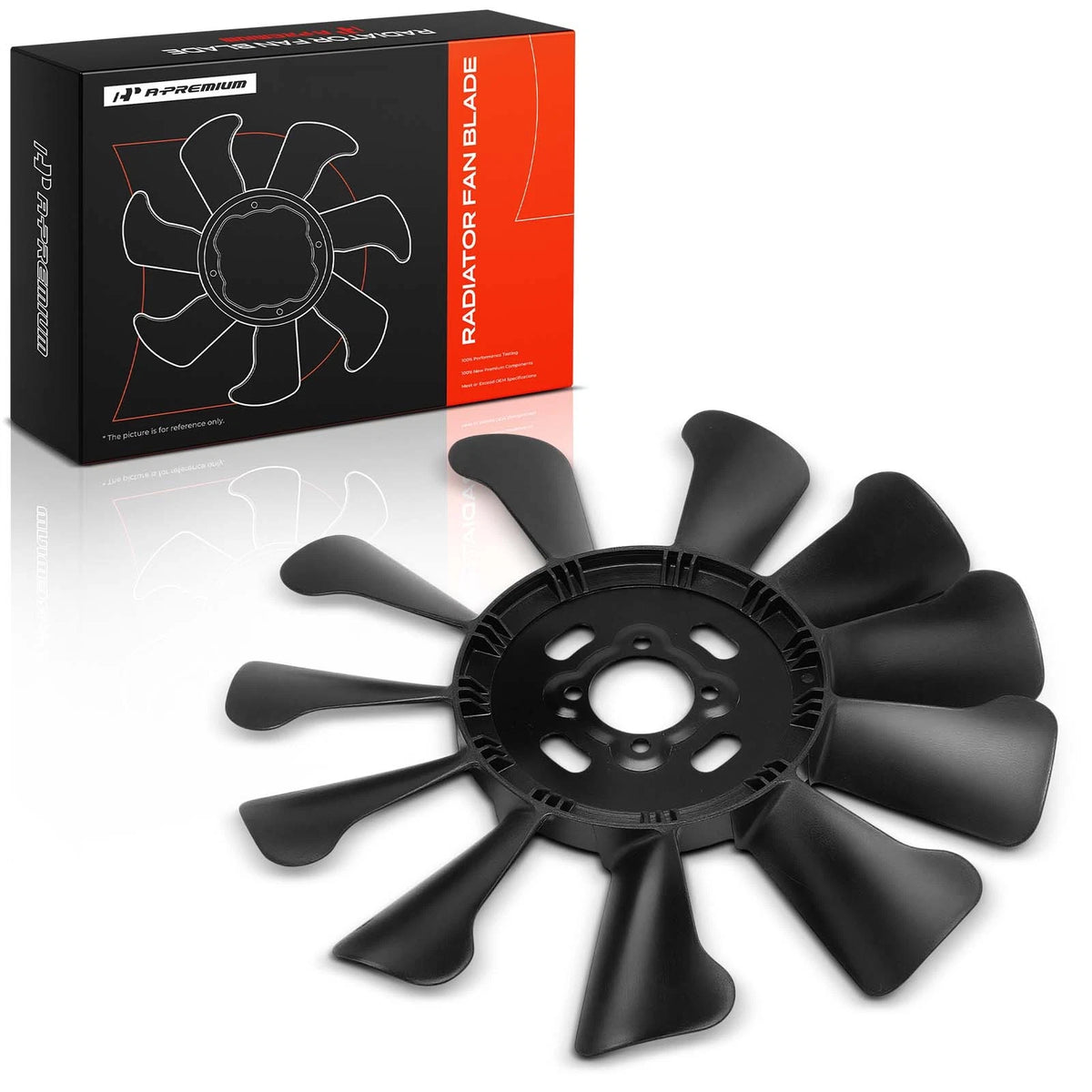 Engine Cooling Fan Blade for Chevrolet C1500 Suburban (1997–1999) 15024813, 1580739, 621-515