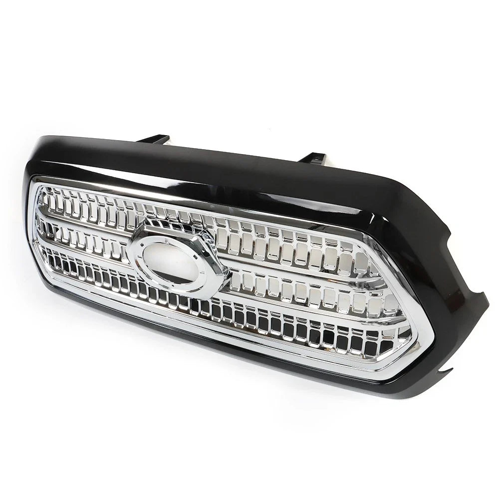Chrome Front Bumper Grille Assembly for Toyota Tacoma (2016–2017)