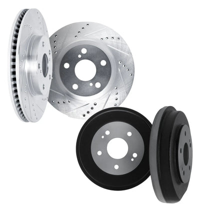 Brake Rotor Set for Suzuki Grand Vitara (2000–2005) ALX-PAU-DF-7004-01003-CLA1