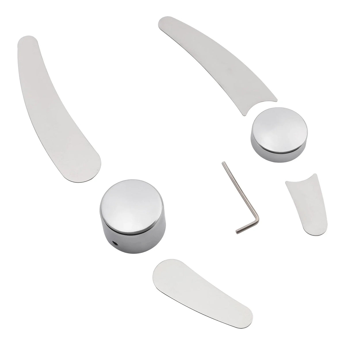 Frame Insert & Pivot Bolt Covers for Harley Softail FLSTF FLSTN (2000–2007)