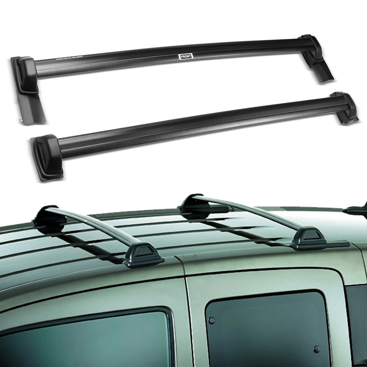 Set of 2 Roof Rack Cross Bars for Honda Element (2003–2011)