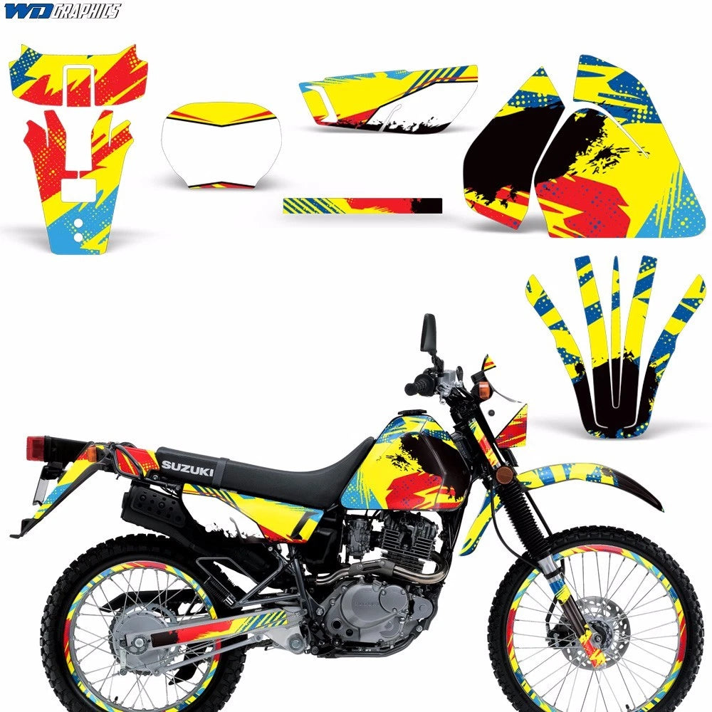 Graphic Decals Stickers for Suzuki DRZ200SE (1996–2009)