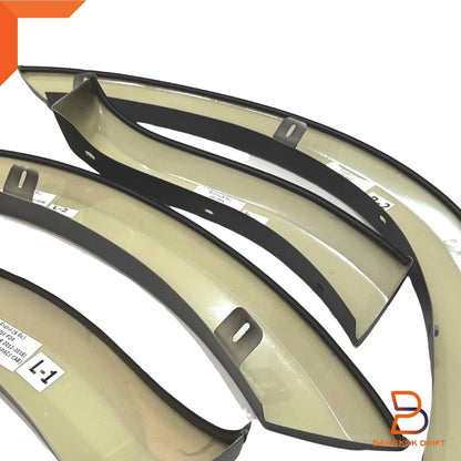6 x Matte Black Fender Flares for Isuzu D-Max Ute Pickup (2012-2019)