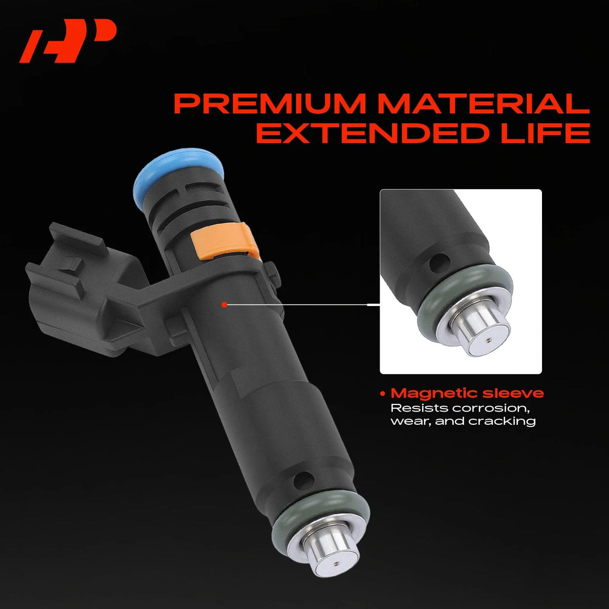 Set of 4 Fuel Injectors for Jeep Cherokee (2014–2016) Renegade (2015–2017)