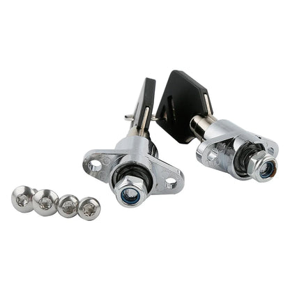 2X Hard Saddlebag Lock Key for Harley Touring FLHR FLTR FLHX FLHT (2014–2023)