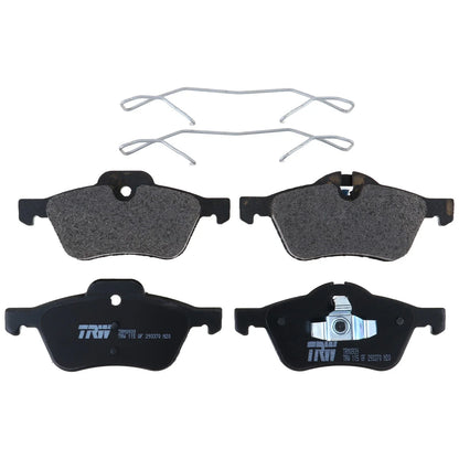 Set of 4 Disc Brake Pads for Mini Cooper (2002–2008)