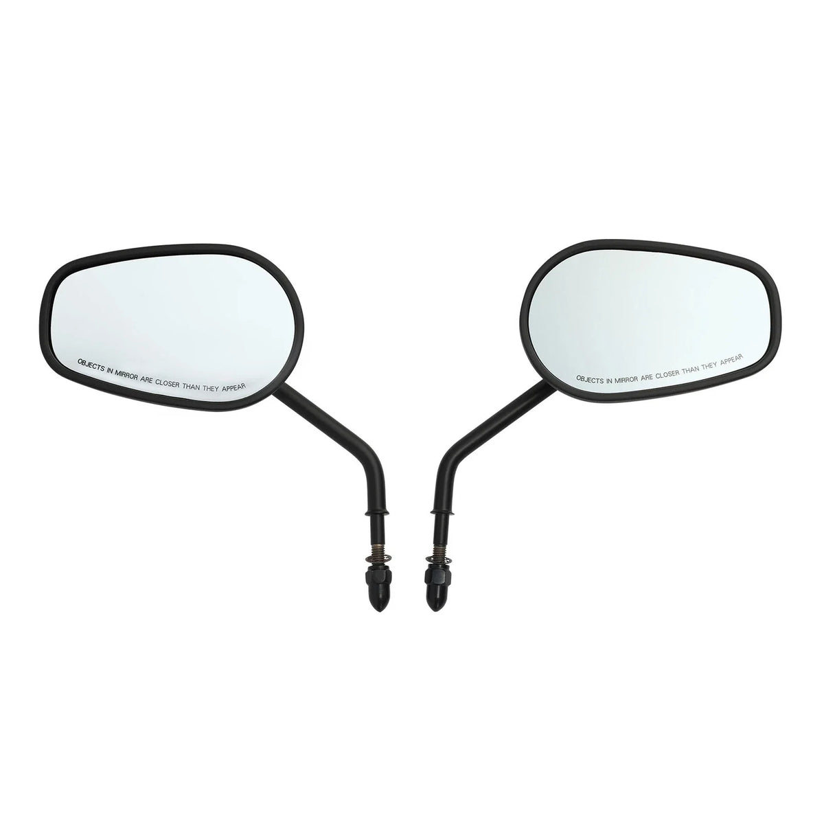 Chrome Rearview Mirrors for Harley Softail Touring Street Glide