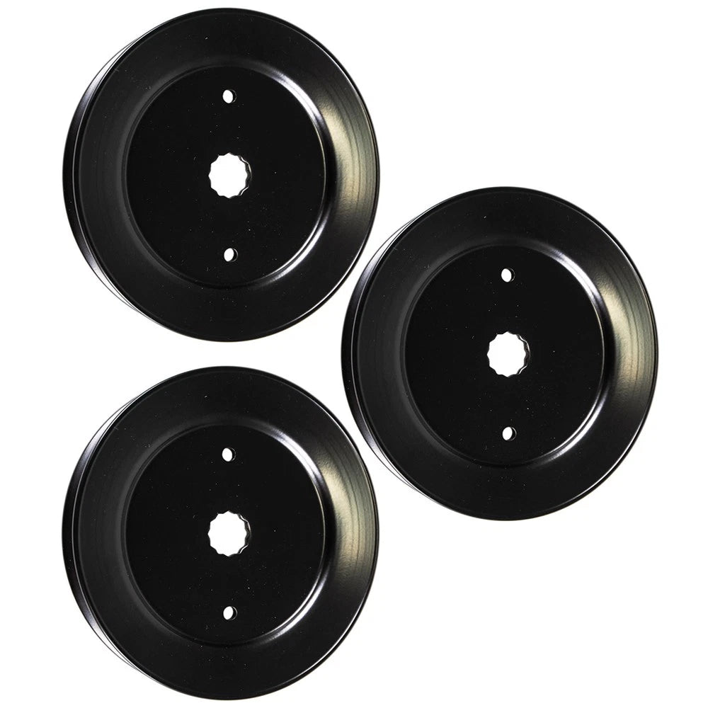 3X Deck Spindle Pulley Set for Husqvarna 281 GT200 CZ EZ5224 EZ4824 TS348