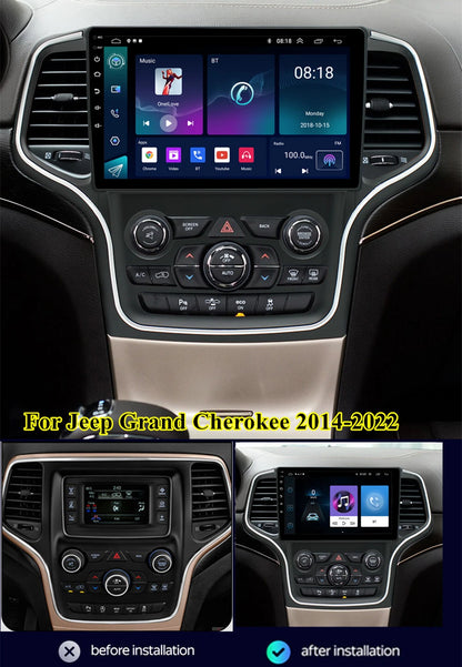 10.1'' Android 13 Car Stereo for Jeep Grand Cherokee (2014–2022)