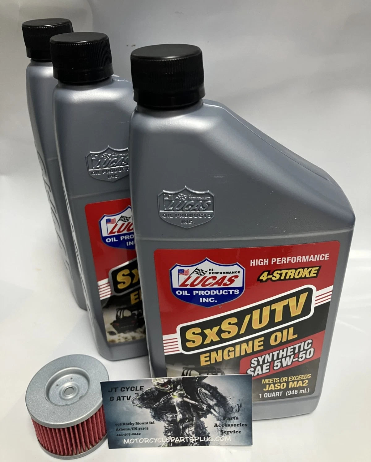Full Synthetic Oil Change Filter Kit for Polaris Predator Outlaw 500 (2003–2006) - 11208 HF112