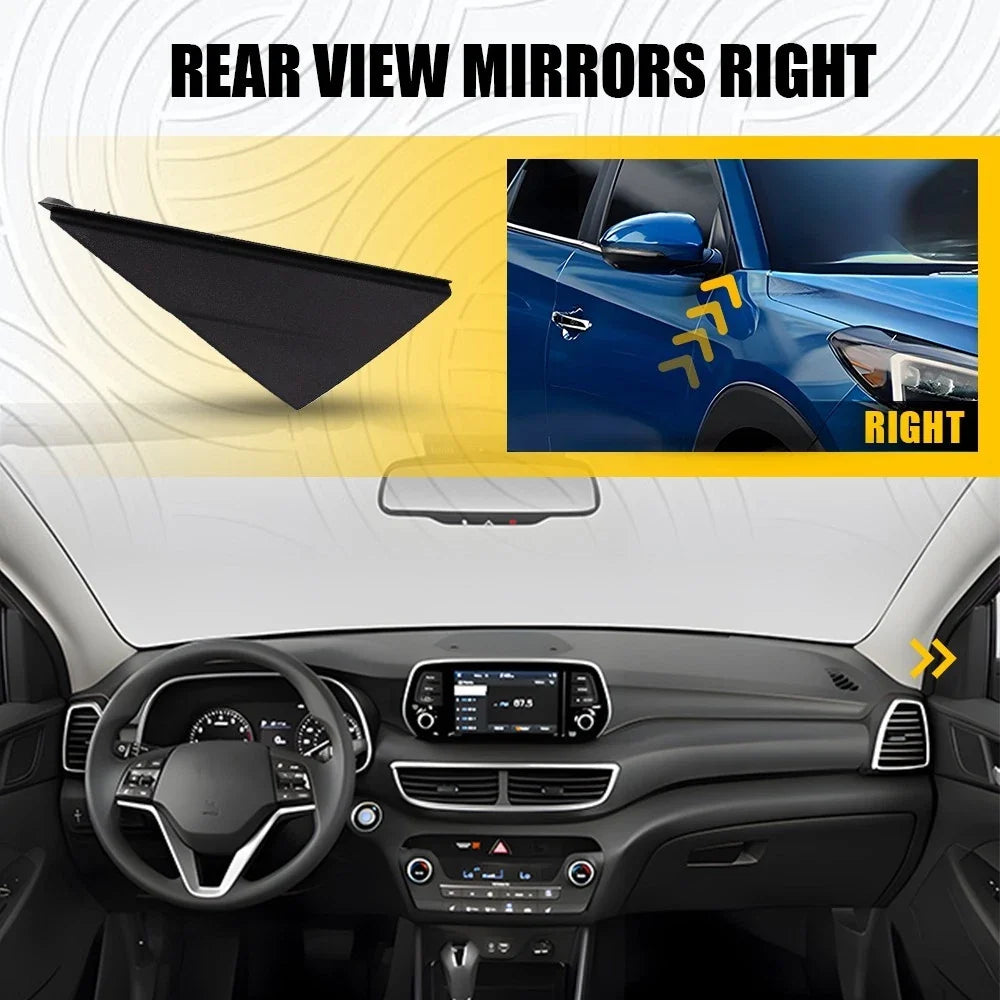 RH Fender Pillar Trim Mirror Corner Molding for Hyundai Tucson (2016–2020)