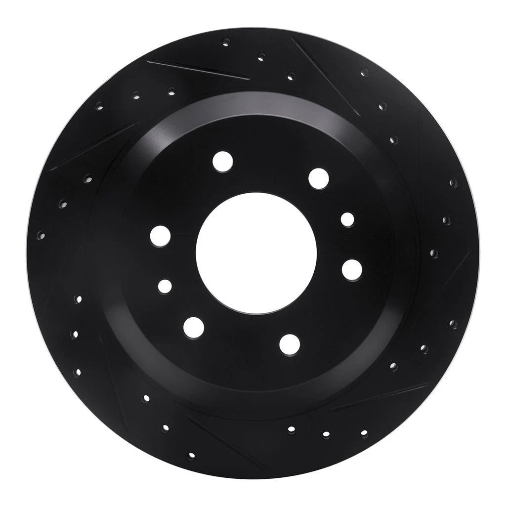 Set of 4 Drilled and Slotted Rotors for GMC Envoy XL (2002–2006) ALX-PAU-DF-8002-48054-CLA6