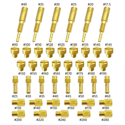 Carburetor Jet Kit for Mikuni RS34 RS36 RS38 RS40 (Flat Slide)