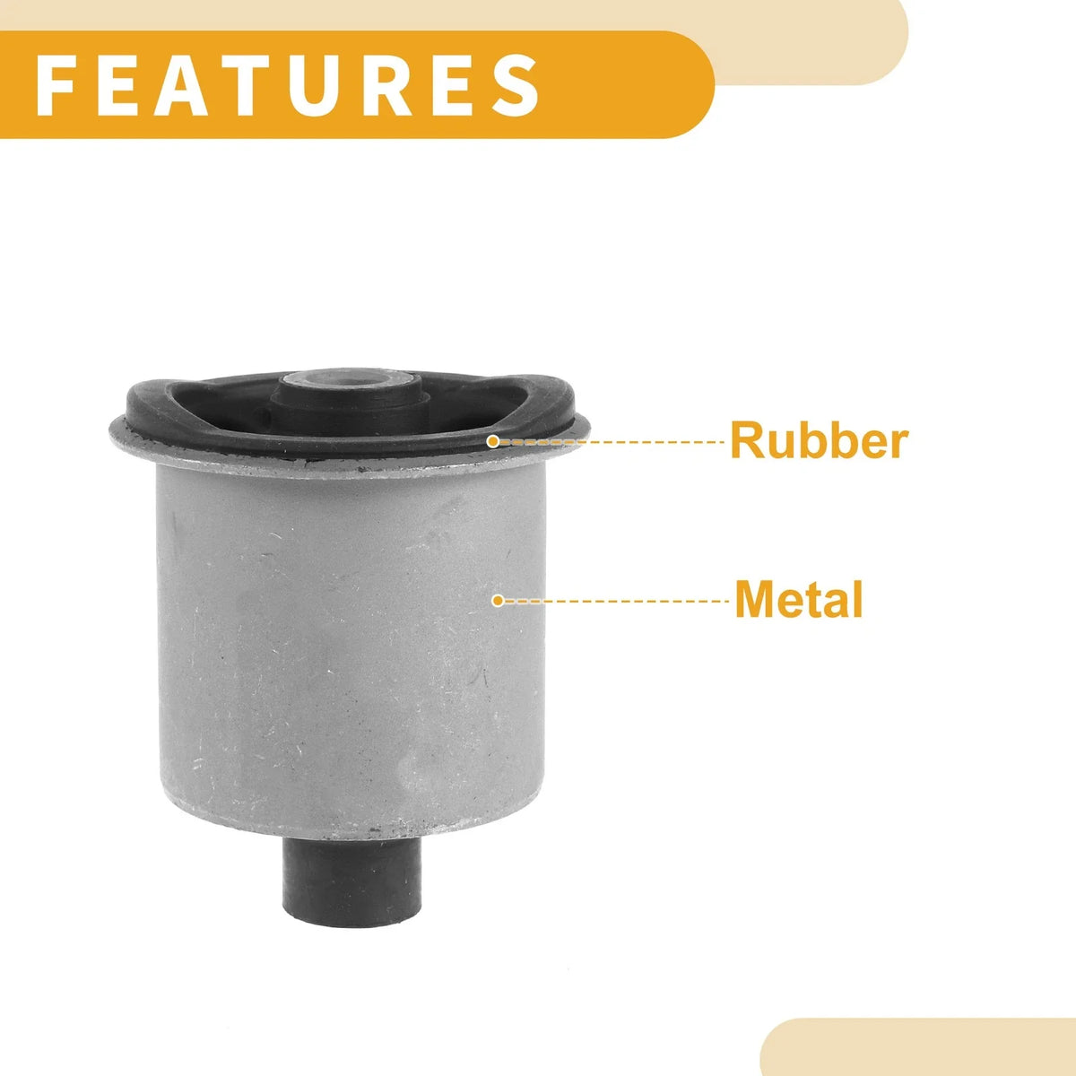 Rear Axle Beam Crossmember Bushing No. 55045-ED500 for Nissan Sentra (2007–2012)