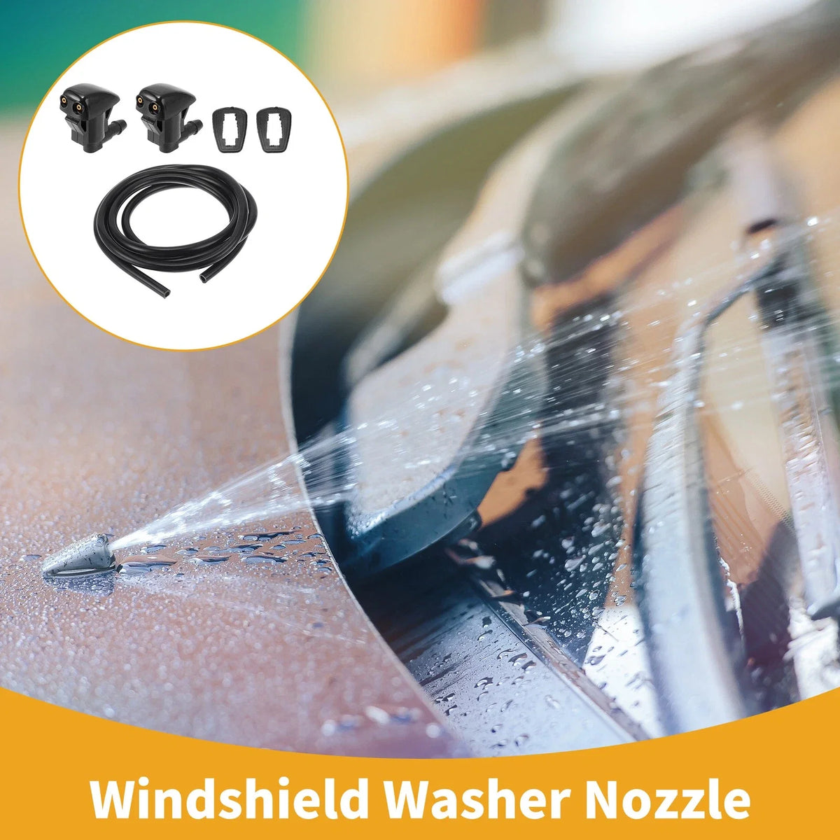 Windshield Washer Nozzle Kit for Toyota Tacoma (1 Pcs, No. 8538144010)