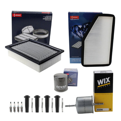 Tune Up Kit 4 Spark Plugs & Boots for Ford Escape Mariner Tribute (2001–2012)