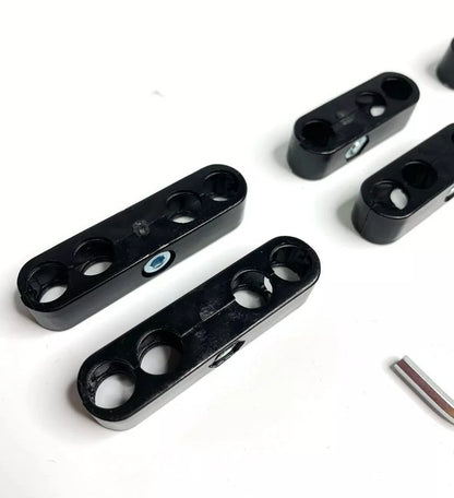 Spark Plug Wire Separators 6 Piece for Black 8mm 8.5mm 9mm (–)
