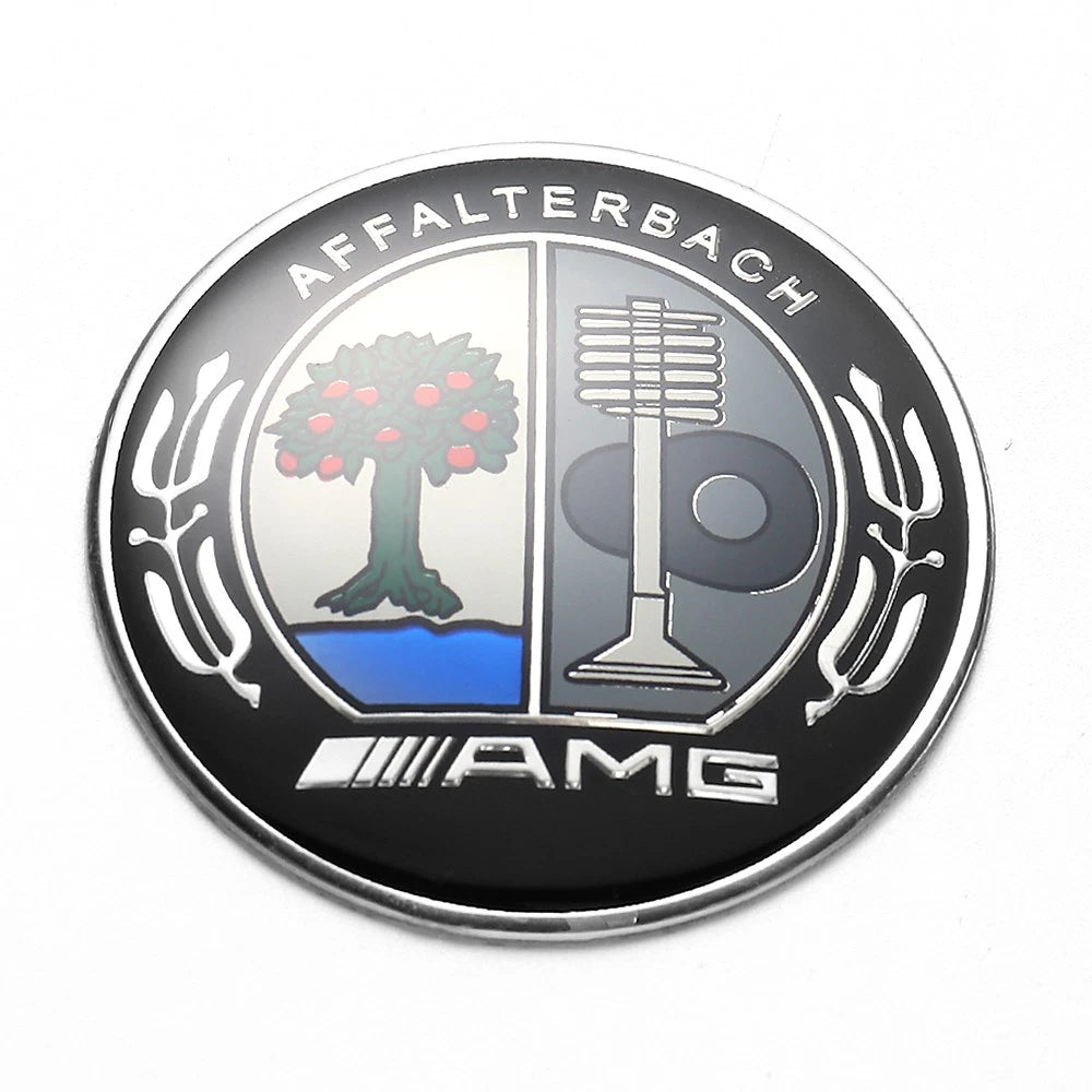 Front Hood Emblem Badge Decal for AMG Affalterbach