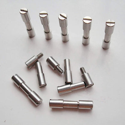 10X Stainless Steel Handle Knife Fasteners for DIY Projects