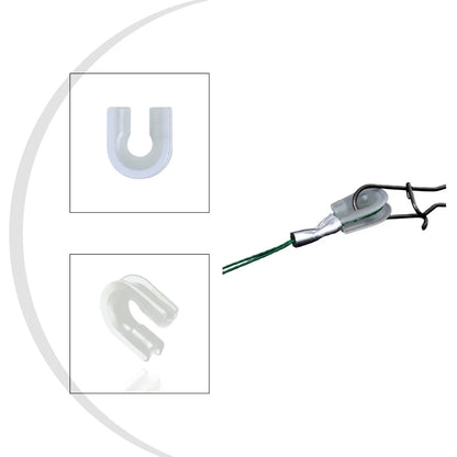 20PCS Glow in the Dark U Type Fishing Connectors for Tackle