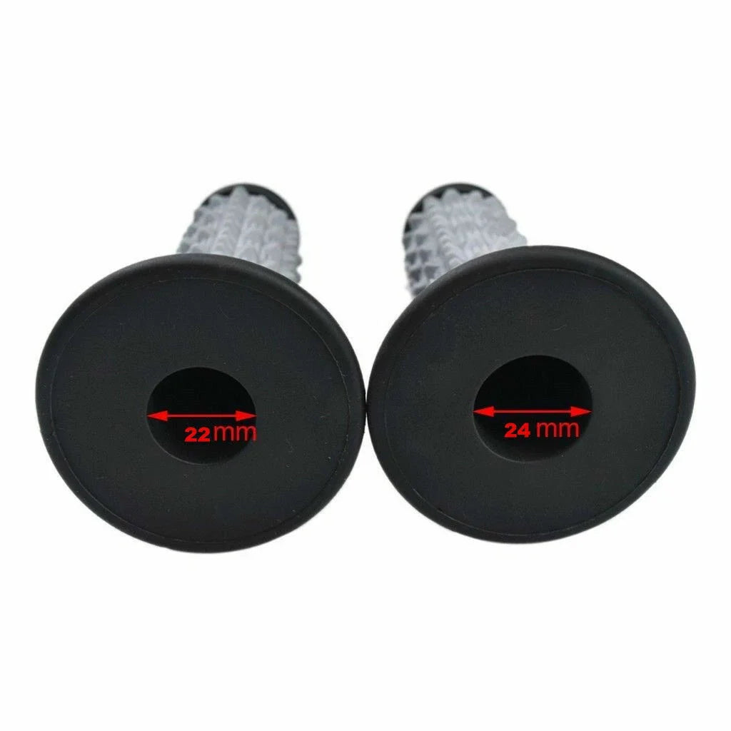 Black Motorcycle Hand Grips for Honda CRF50F CRF80F CRF110F CRF150F CRF125F CRF230F