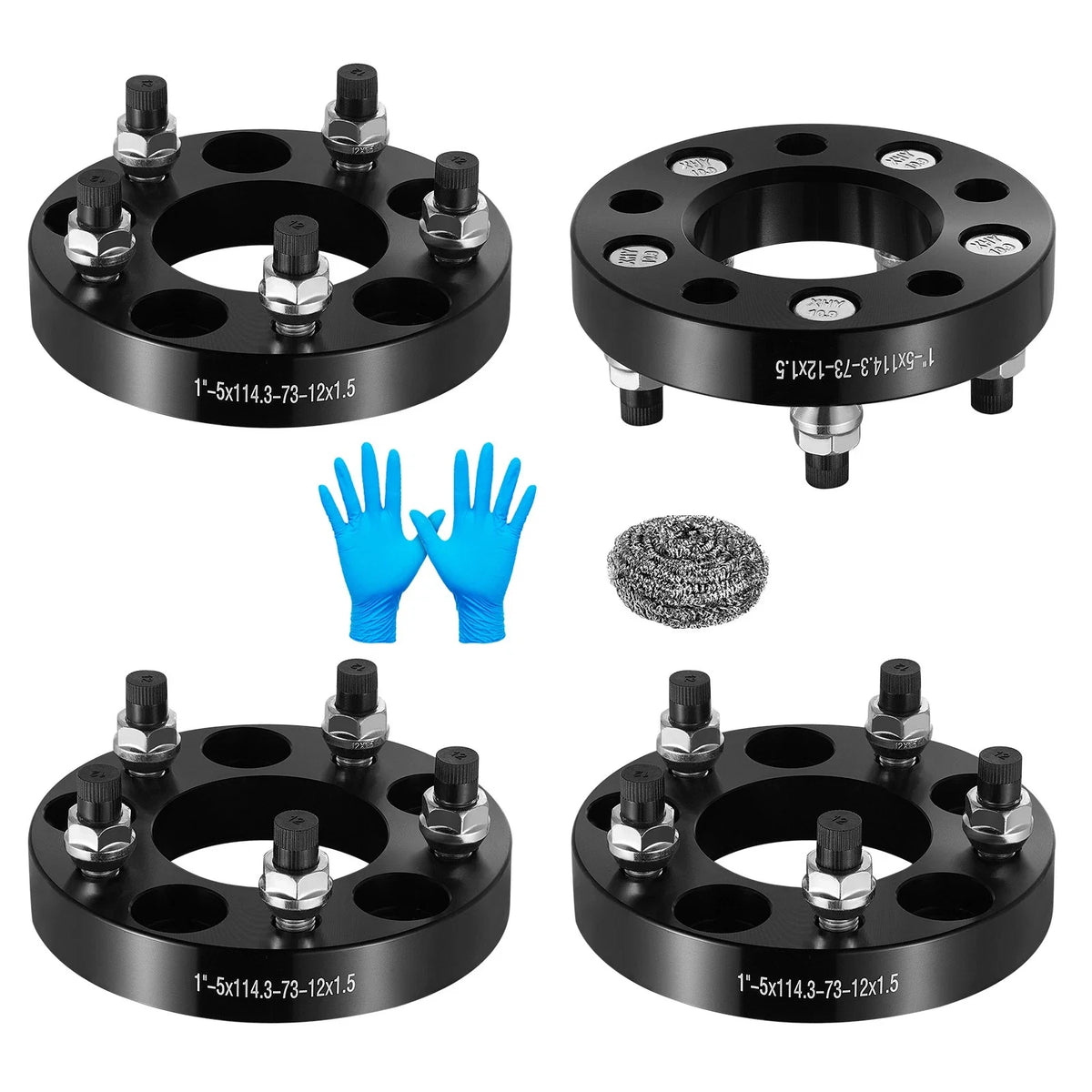 1" 5x4.5 Wheel Spacers for Toyota Tacoma (1995–2015)