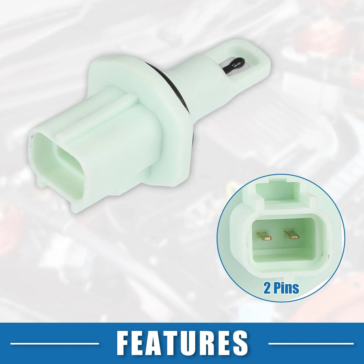 Air Intake Temperature Sensor No.F5AF12A697AA for Ford Bronco (1996)