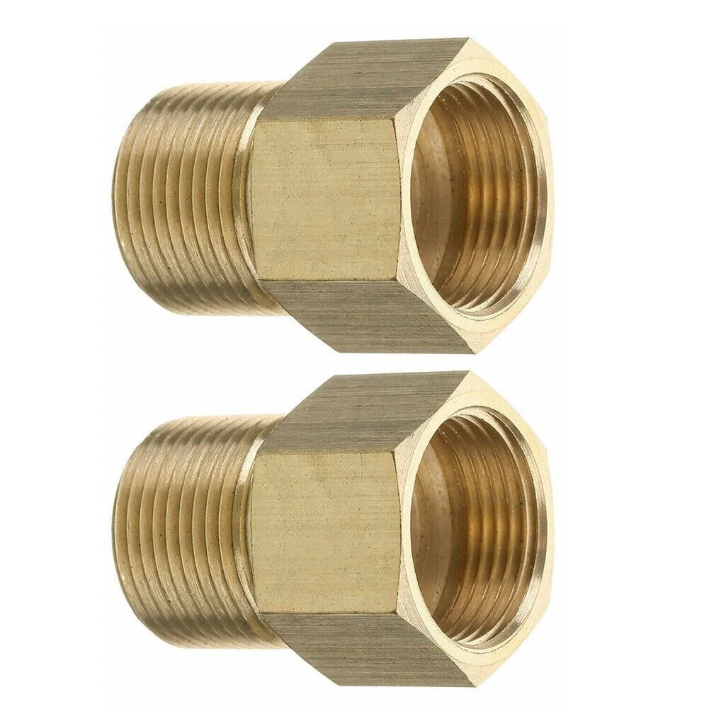 2X Quick Pressure Washer M22 15mm Male to M22 14mm Female Fitting