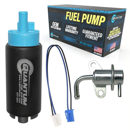 QFS Marine Fuel Pump + Regulator + Strainer for Yamaha 115 HP (2000–2011) 68V-13907-00-00