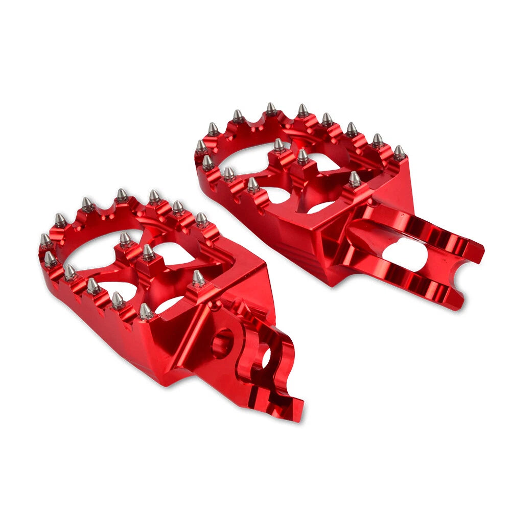 Set of 2 Racing Foot Pegs for Honda CRF250R CRF450R (2002–2020)