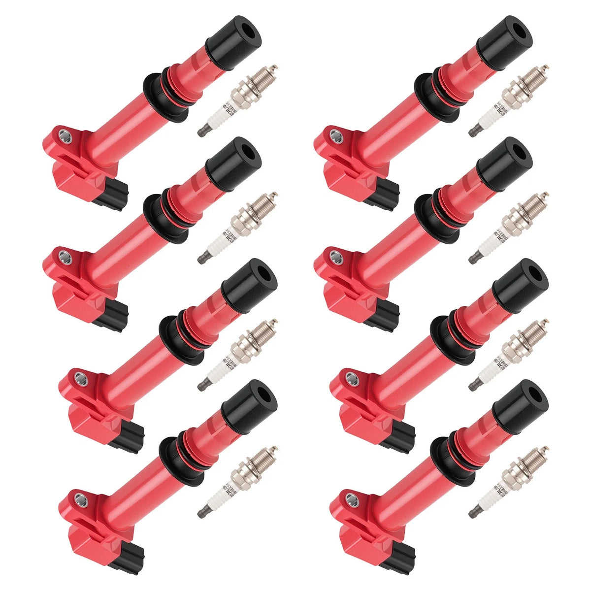 8pcs Ignition Coils & Spark Plugs for Dodge Dakota V8 4.7L (2005–2007) UF-270