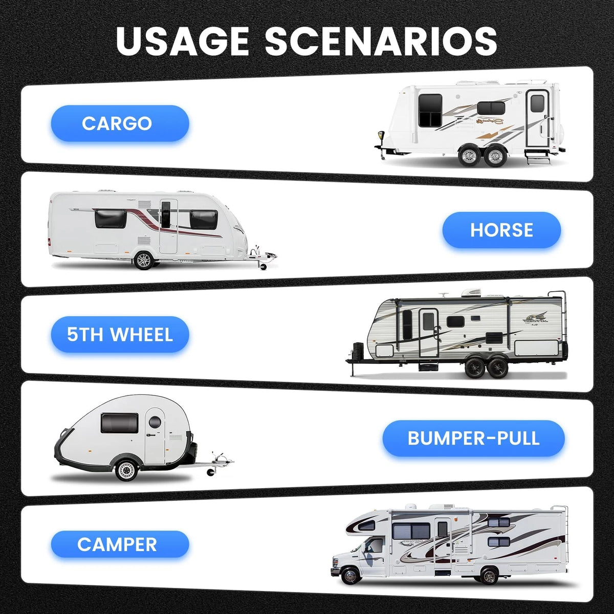 RV Door Lock with Paddle Deadbolt for Travel Trailers (2010–2023)