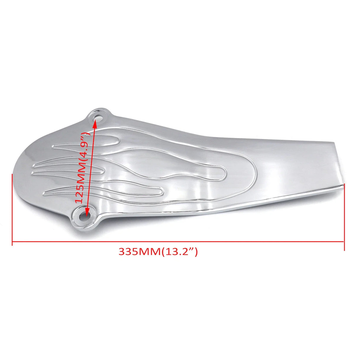 Flame Drive Shaft Cover for Yamaha V-Star 650 Classic Custom (1998–2015)