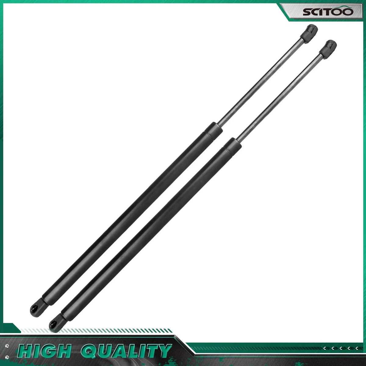2X Tailgate Hatch Gas Lift Supports for Chevrolet Trailblazer EXT (2002–2006) 4574