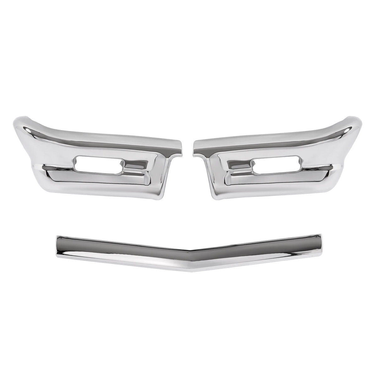 Set of 3 Chrome Front Bumper Panels for Chevy Impala (1964) CON-A000000797
