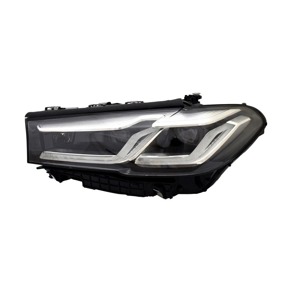 Headlight Driver Side for BMW 540i/540i xDrive (2021–2023) LED Chrome, CLX-M0-20-17752-00-CL360A52, BM2502201