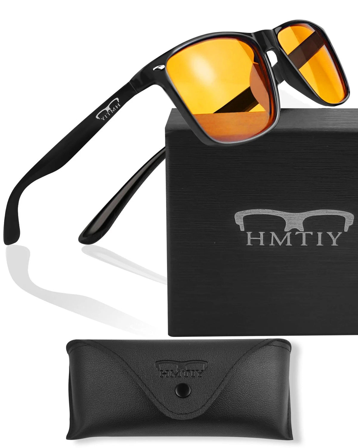Blue Light Blocking Glasses for Gaming - Medium, Black